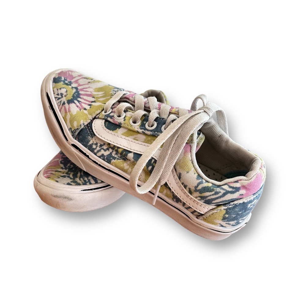 Women’s or girls tie-dye  Vans size 5.5 - Picture 2 of 6